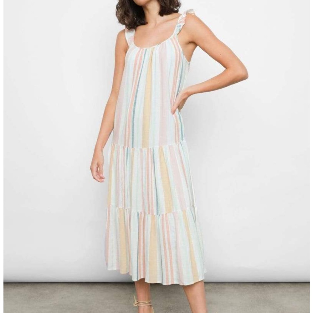 Rails Capri Dress - Melon Stripe Dress NWT